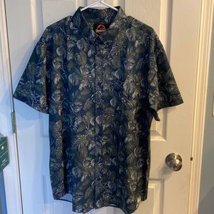 RSVLTS JURASSIC PARK "CLEVER GIRL" KUNUFLEX Short Sleeve Shirt Men’s XL NWOT